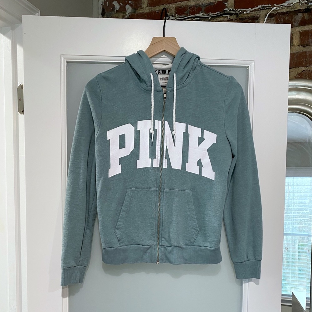 Pink Zip Hoodie